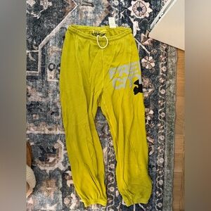 Free City Yellow Sweatpants